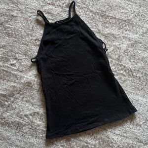 Ambiance Size Medium Black tank top with open sides